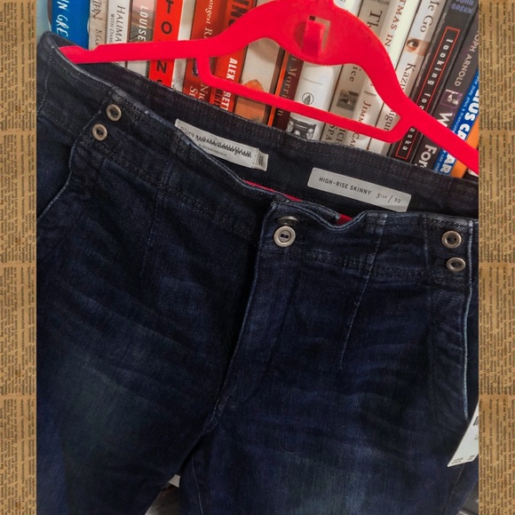 nwt! anthropologie high-waisted skinny jeans - Picture 8 of 10